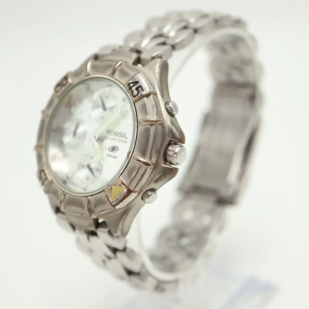 Fossil vintage silver